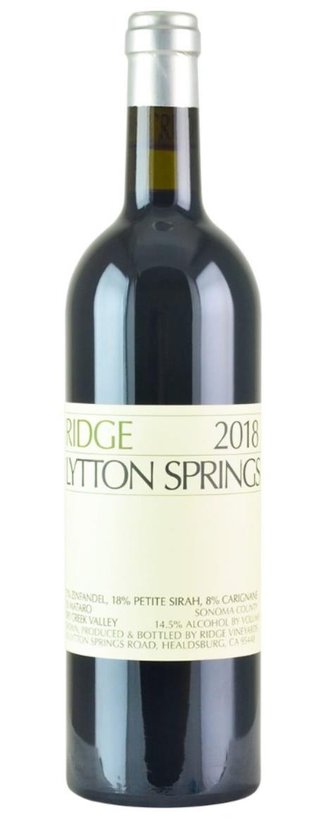2018 Ridge Lytton Springs Proprietary Red Wine