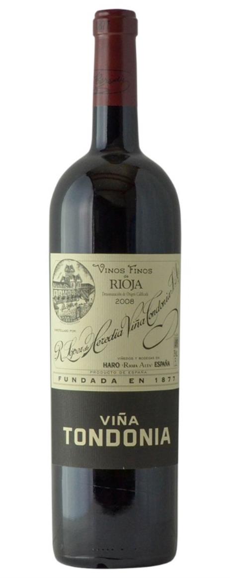 2008 Lopez De Heredia Rioja Vina Tondonia Reserva