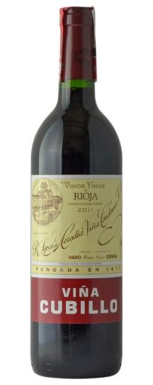 2011 Lopez De Heredia Rioja Vina Cubillo