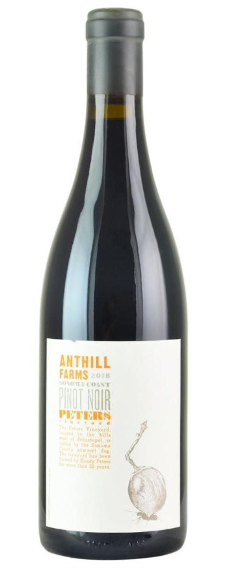 2018 Anthill Farms Pinot Noir Peter's Vineyard
