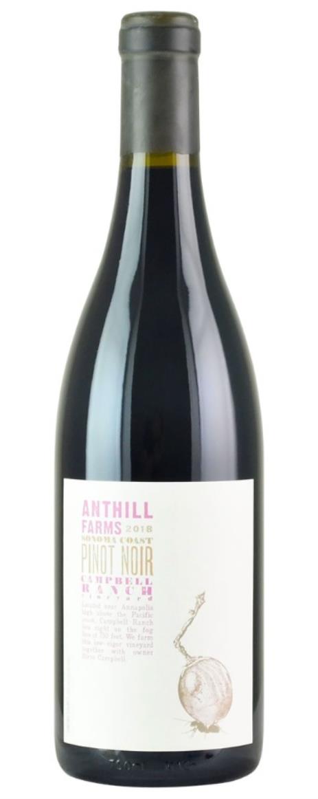2018 Anthill Farms Pinot Noir Campbell Ranch Vineyards