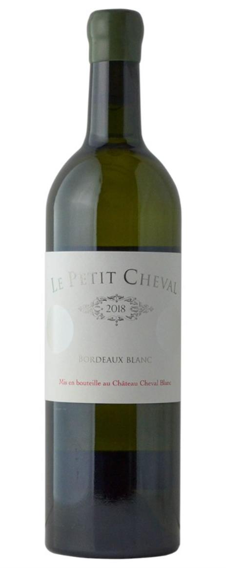 2018 Le Petit Cheval Bordeaux Blanc