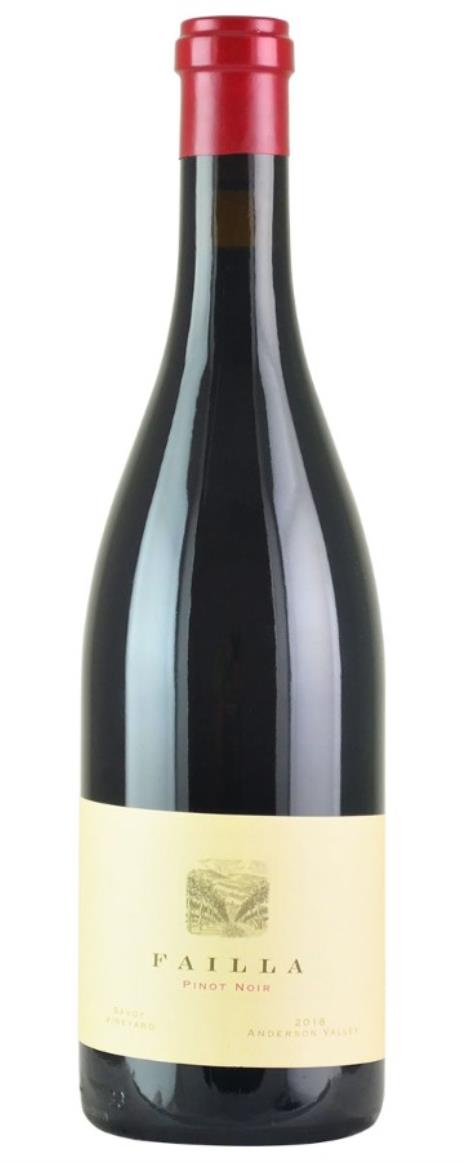 2018 Failla Savoy Vineyard Pinot Noir