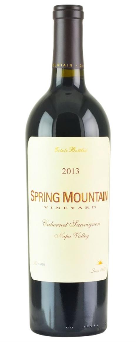 2013 Spring Mountain Vineyard Cabernet Sauvignon