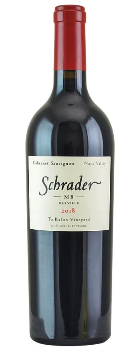 2018 Schrader Cellars MB To Kalon Vineyard Cabernet Sauvignon