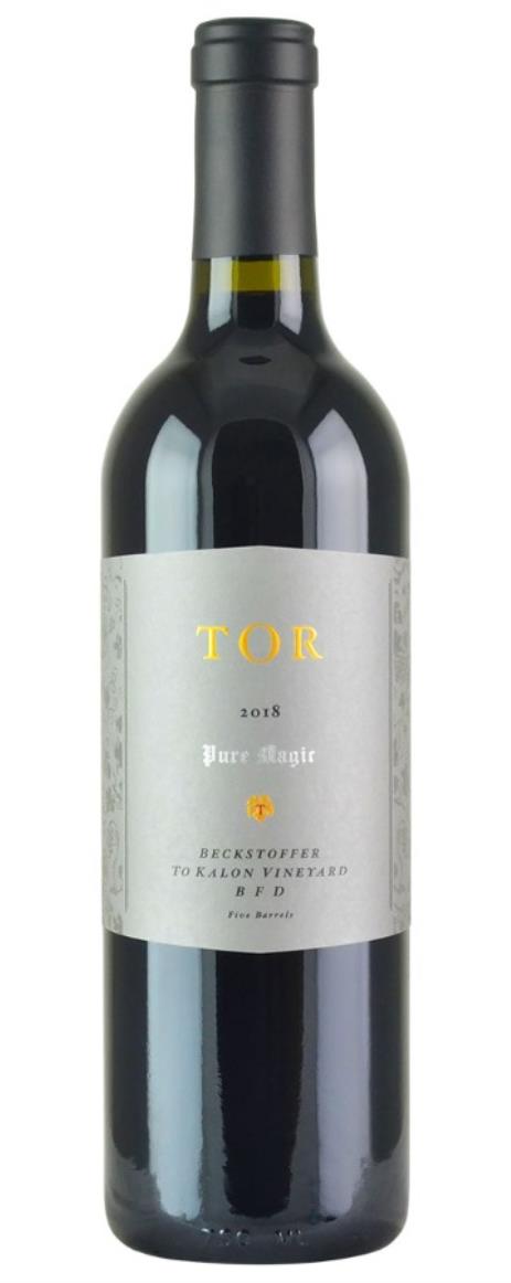 2018 Tor Wines Pure Magic Beckstoffer To Kalon Vineyard