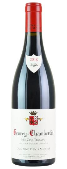 2018 Domaine Denis Mortet Gevrey Chambertin Mes Cinq Terroirs