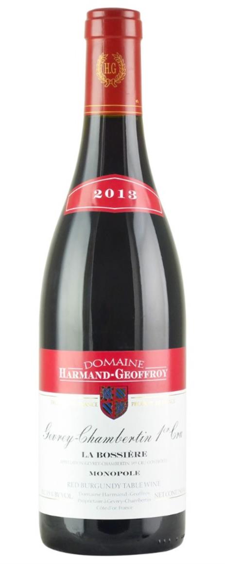 2013 Harmand-Geoffroy Gevrey-Chambertin 1er Cru La Bossiere Monopole