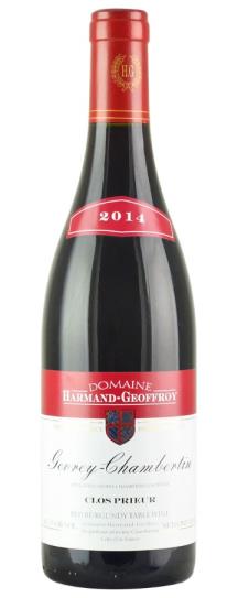 2014 Harmand-Geoffroy Gevrey Chambertin Clos Prieur