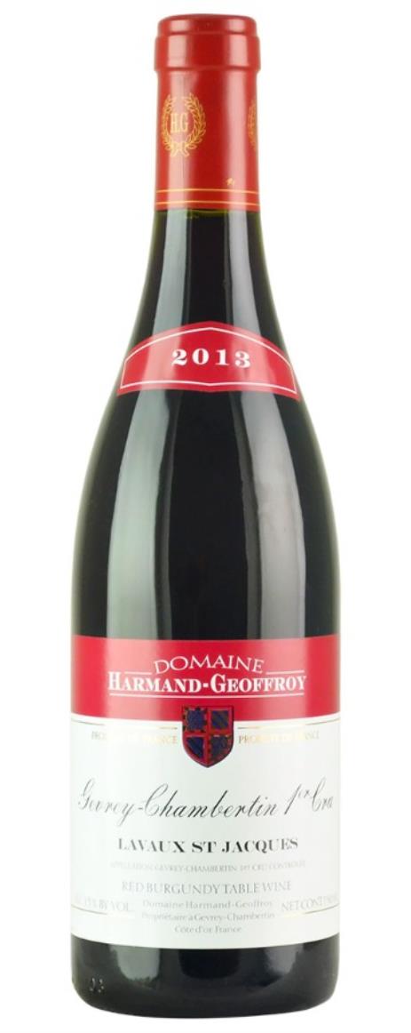 2013 Harmand-Geoffroy Gevrey-Chambertin 1er Cru Lavaux St Jacques