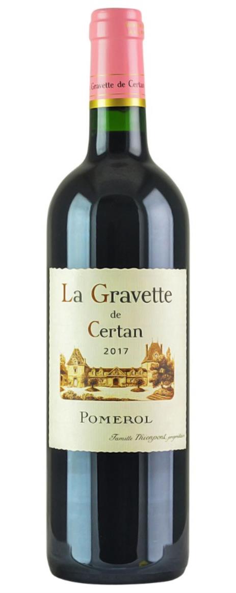 2017 La Gravette de Certan Bordeaux Blend