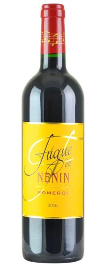 2016 Fugue de Nenin Bordeaux Blend