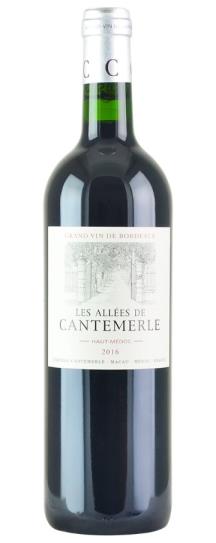 2016 Les Allees de Cantemerle Bordeaux Blend