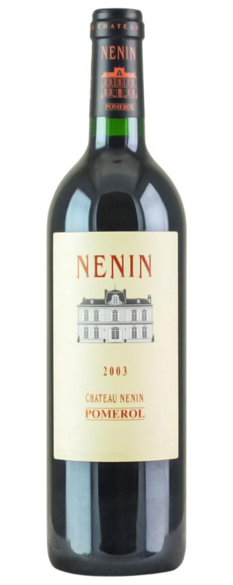 2003 Nenin Bordeaux Blend