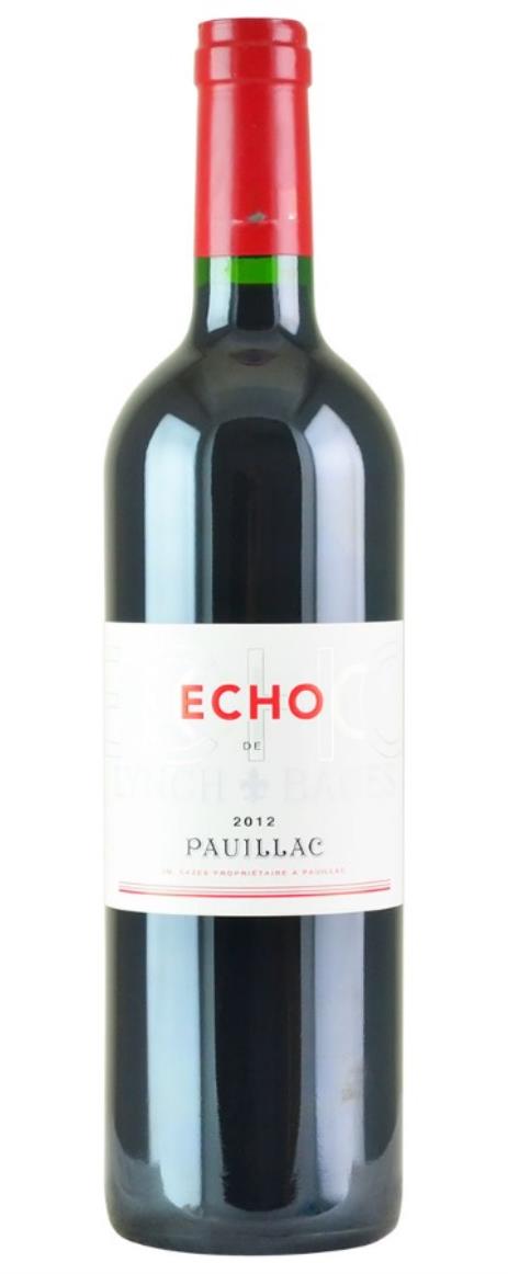 2012 Echo de Lynch Bages Bordeaux Blend
