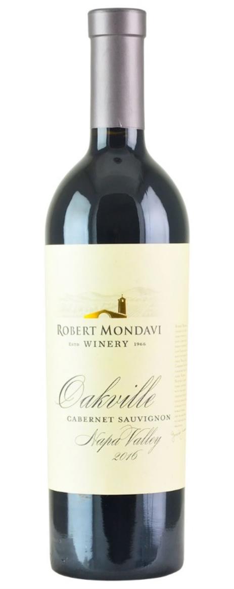 2016 Robert Mondavi Winery Cabernet Sauvignon Oakville