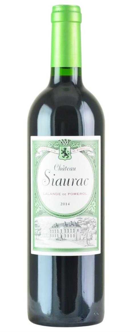 2014 Siaurac Bordeaux Blend