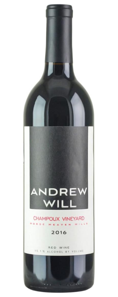 2016 Andrew Will Champoux Vineyard