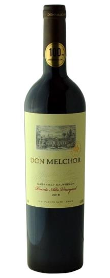2018 Concha y Toro Don Melchor Cabernet Sauvignon Puente Alto Vineyard