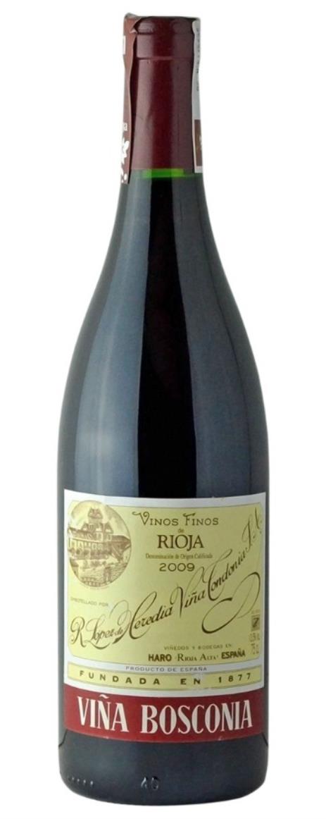 2009 Lopez De Heredia Rioja Vina Bosconia Reserva