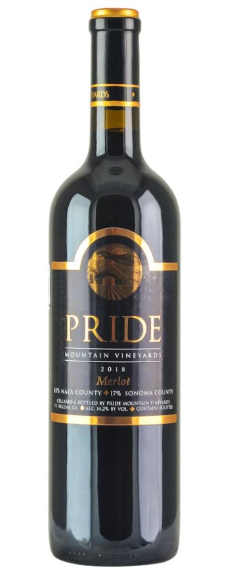 2018 Pride Mountain Vineyards Merlot