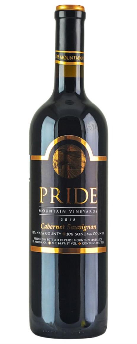 2018 Pride Mountain Vineyards Cabernet Sauvignon