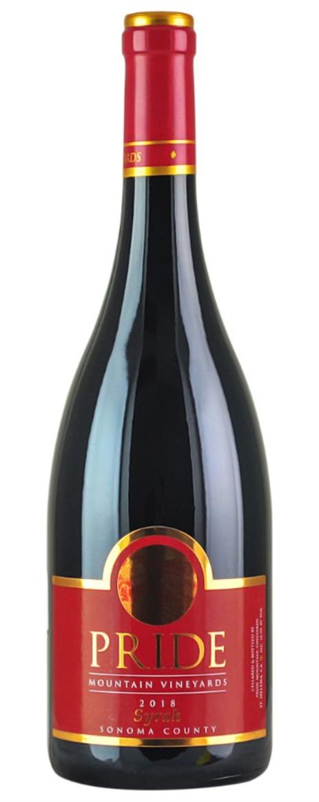 2018 Pride Mountain Vineyards Syrah