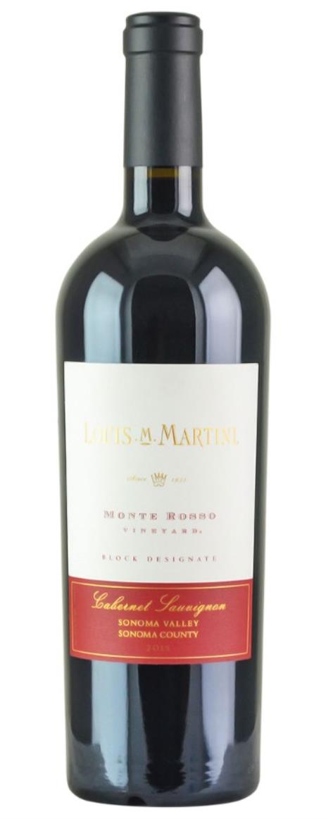 2002 Louis M. Martini Cabernet Sauvignon Monte Rosso Vineyard