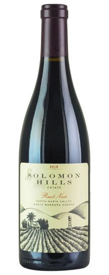 2018 Solomon Hills Winery Pinot Noir Solomon Hills Vineyard
