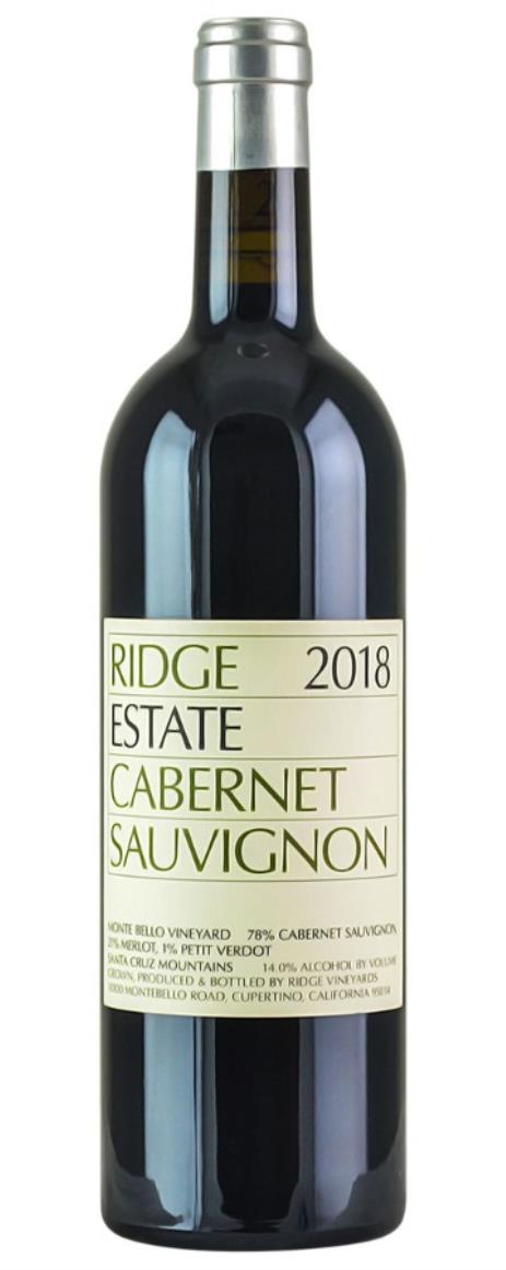 2018 Ridge Estate Cabernet Sauvignon