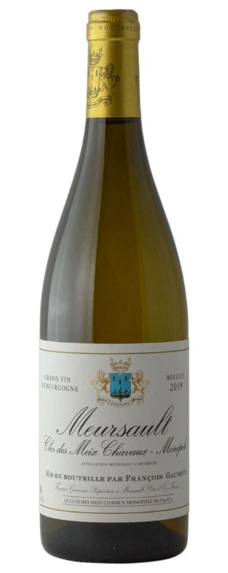 2018 Domaine Francois Gaunoux Meursault Clos des Meix Chavaux Monopole