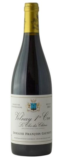 2018 Domaine Francois Gaunoux Volnay 1er Cru Le Clos des Chenes