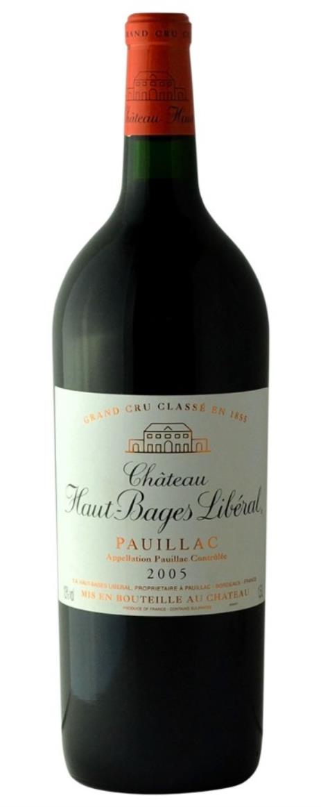 2005 Haut Bages Liberal Ex-Chateau 2021