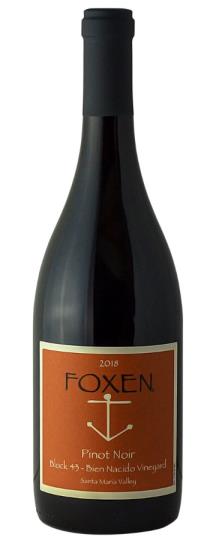 2018 Foxen Block 43 Bien Nacido Vineyard Pinot Noir