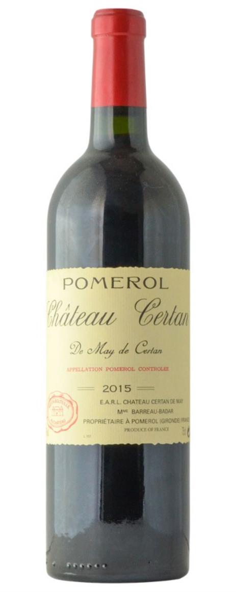 2015 Certan de May Bordeaux Blend