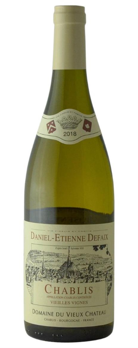 2018 Daniel-Etienne Defaix Chablis Vieilles Vignes