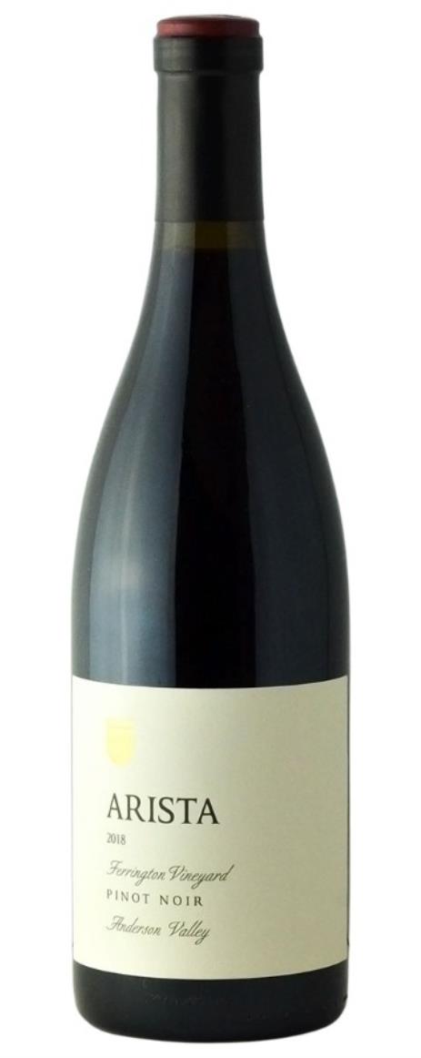 2018 Arista Winery Pinot Noir Ferrington Vineyard