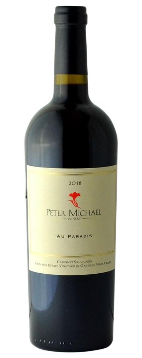 2018 Peter Michael Winery Cabernet Au Paradis