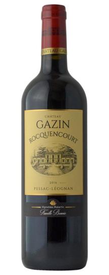 2016 Gazin-Rocquencourt Bordeaux Blend