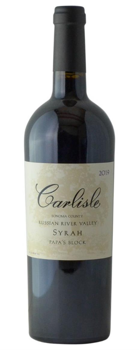 2019 Carlisle Winery Syrah Papa's Block