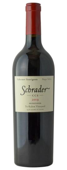 2019 Schrader Cellars Cabernet Sauvignon CCS Beckstoffer To Kalon Vineyard