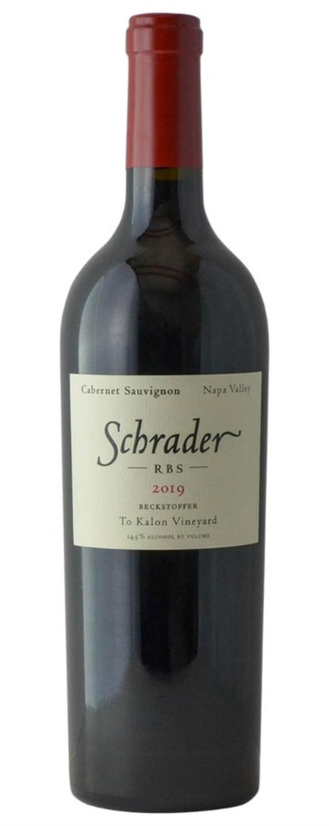 2019 Schrader Cellars Cabernet Sauvignon RBS Beckstoffer To Kalon Vineyard