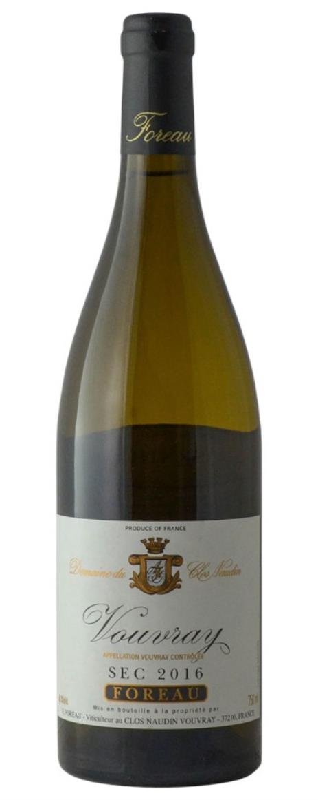 2016 Philippe Foreau Vouvray Sec