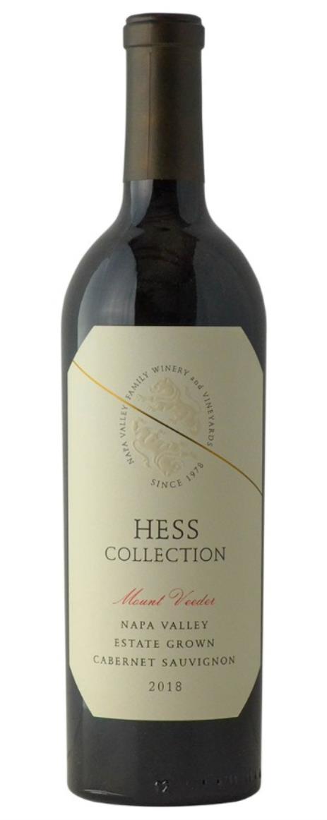 2018 Hess Collection Cabernet Sauvignon Mount Veeder