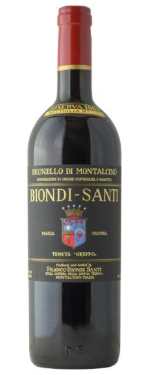 1983 Biondi Santi Brunello di Montalcino Riserva