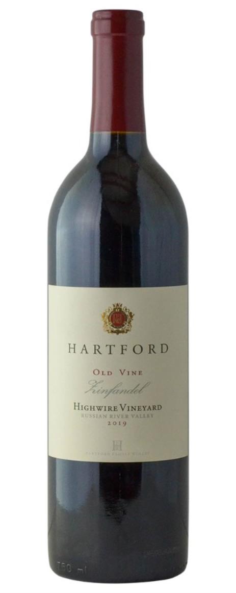 2019 Hartford Family Winery Zinfandel Highwire Vineyard
