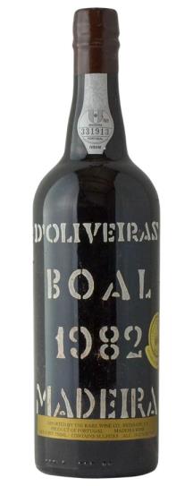 1982 d'Oliveira Madeira Bual