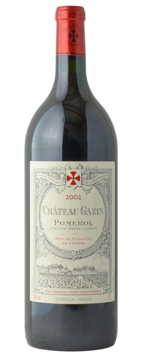 2002 Gazin Bordeaux Blend