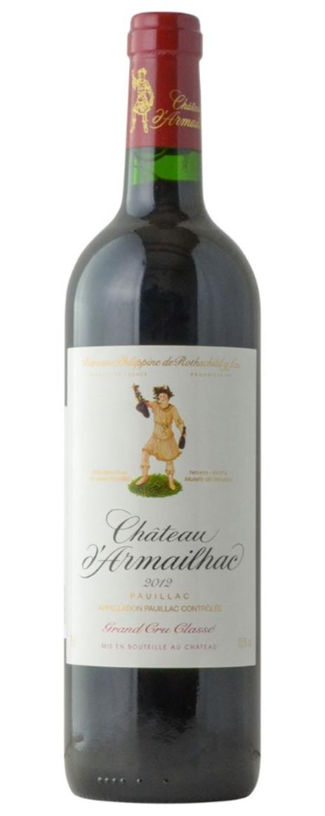 2012 d'Armailhac Bordeaux Blend