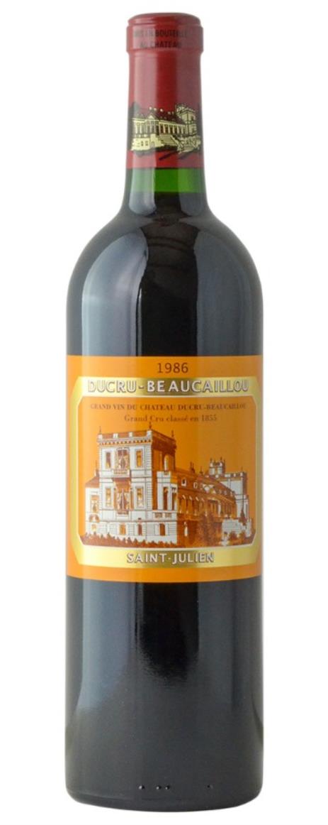 1986 Ducru Beaucaillou 2022 Ex-Chateau Release Re-Corked 2011